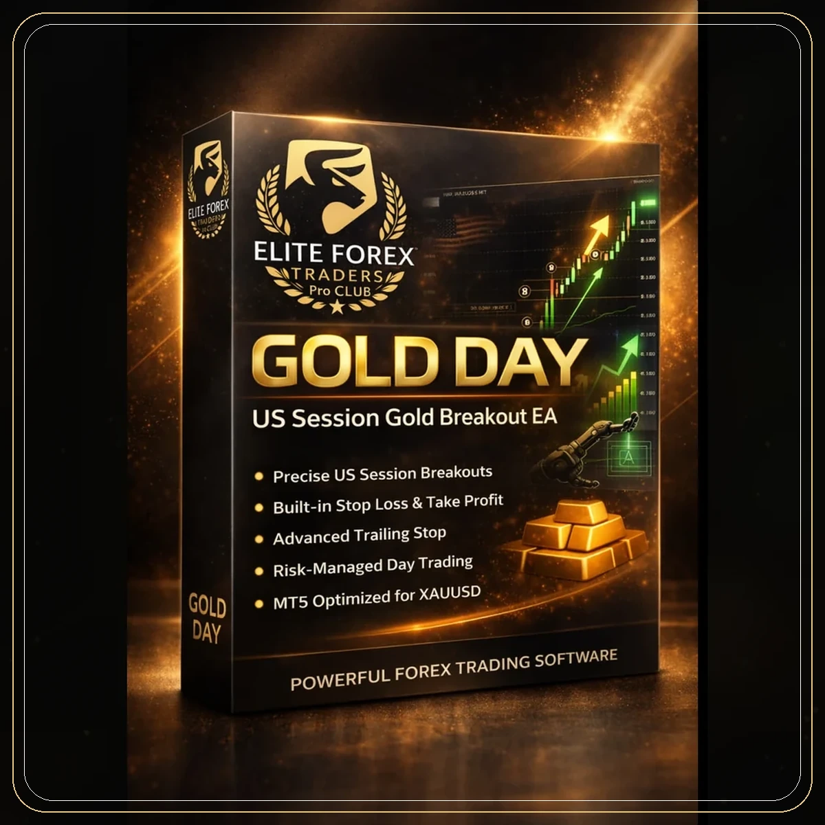 Gold Day product mockup