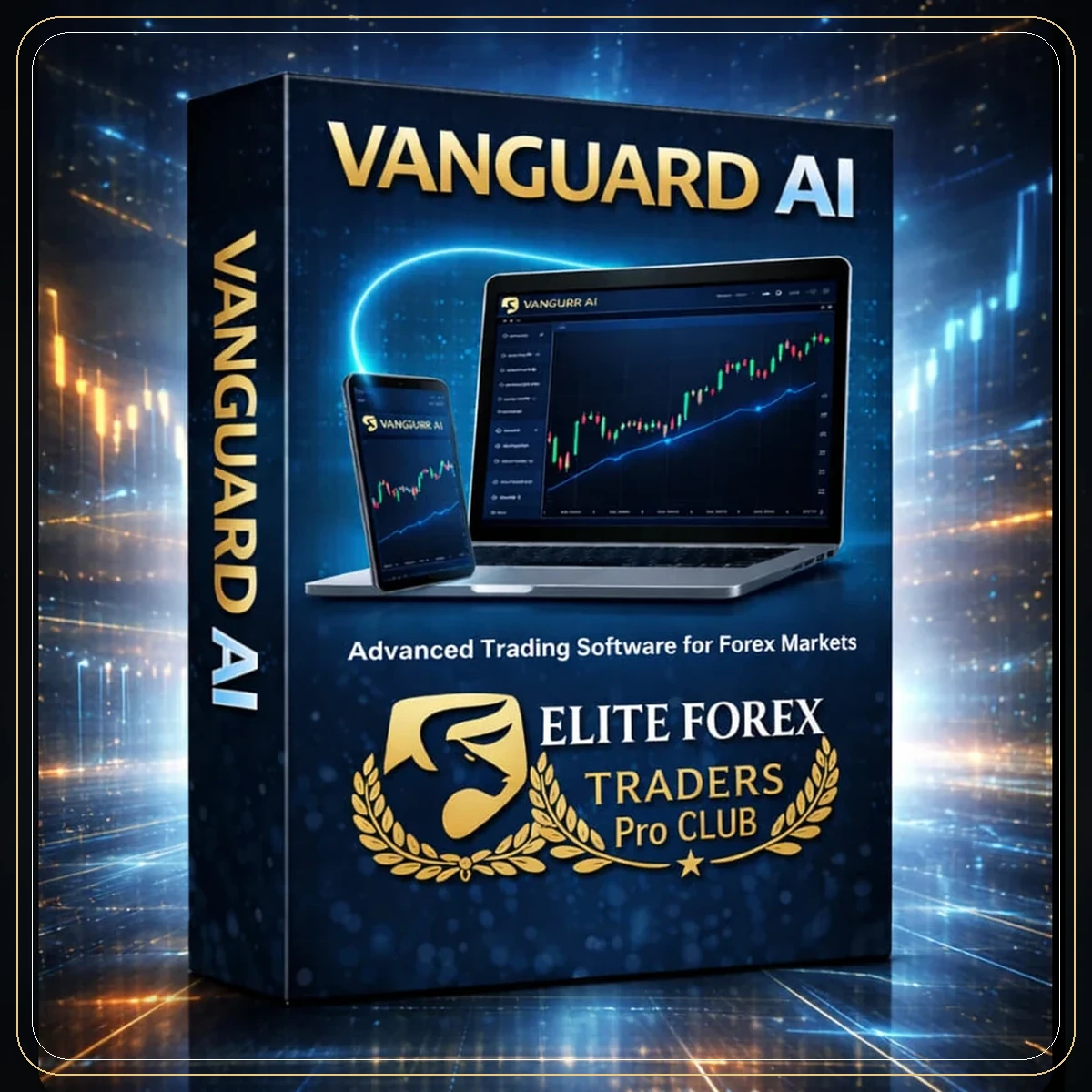 Vanguard AI product mockup